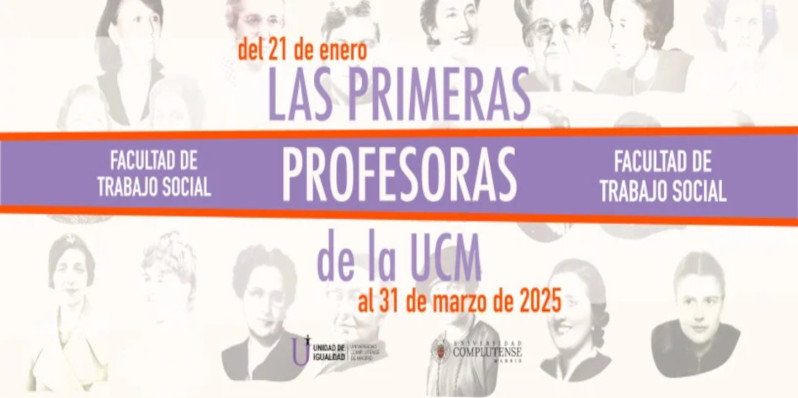 Expo "Las primeras profesoras UCM" hasta el 31 de marzo